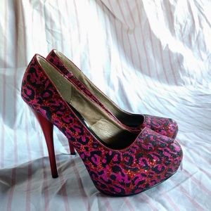 Sparkly Stiletto Heels